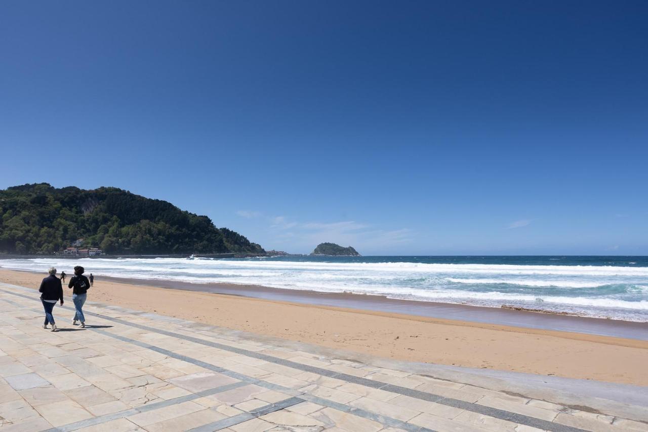Ferienwohnung Egona-San Luis 2 Vivienda, Playa Y Garaje Zarautz Exterior foto